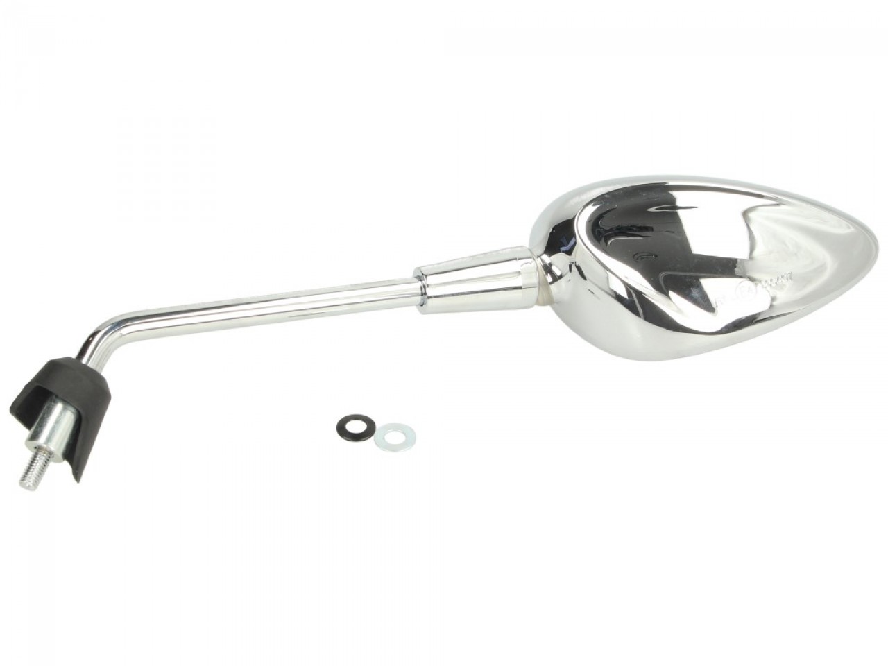 Spiegel links chroom voor Vespa Sprint 50-150cc 2T/4T