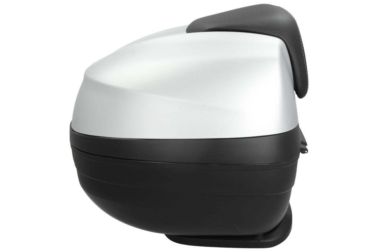 Topkoffer 37 l, grijs (H4_grey matt 760/B) mat voor Piaggio MP3 400 / 500 HPE 2020-2021