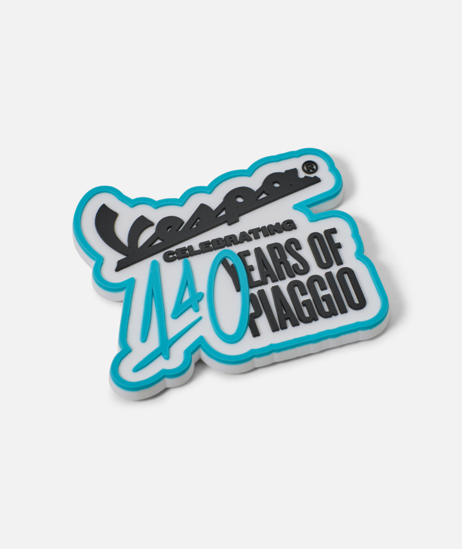Vespa magneet "140 jaar Piaggio"
