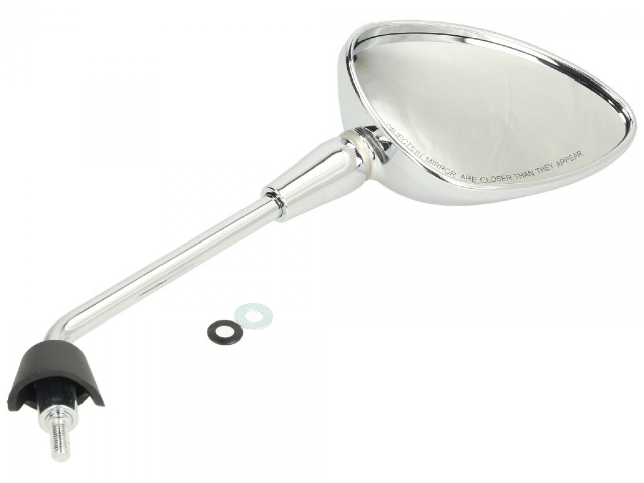 Spiegel rechts chroom voor Vespa Sprint 50-150cc 2T/4T