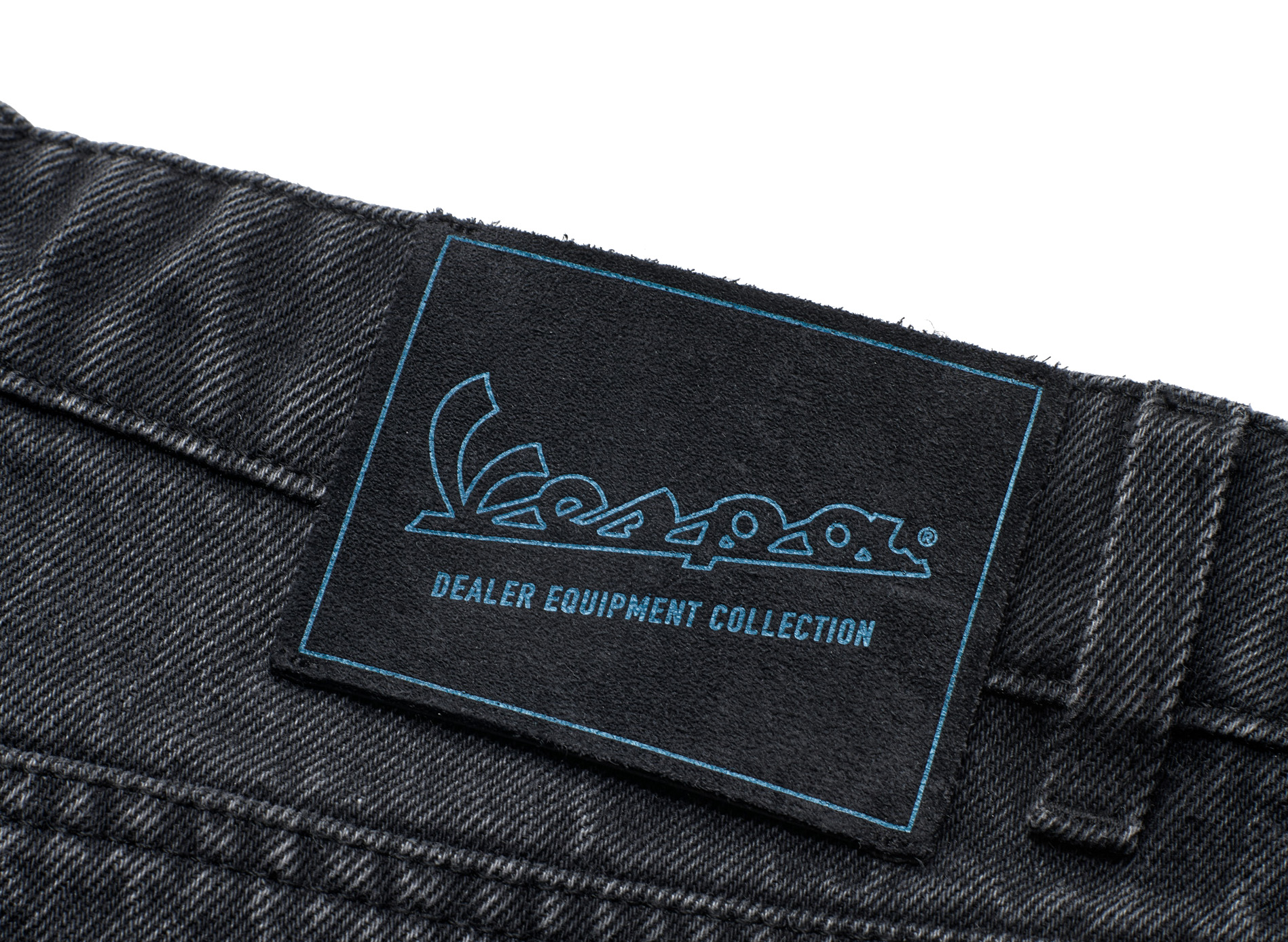 Vespa over-jeans zwart DEC collectie
