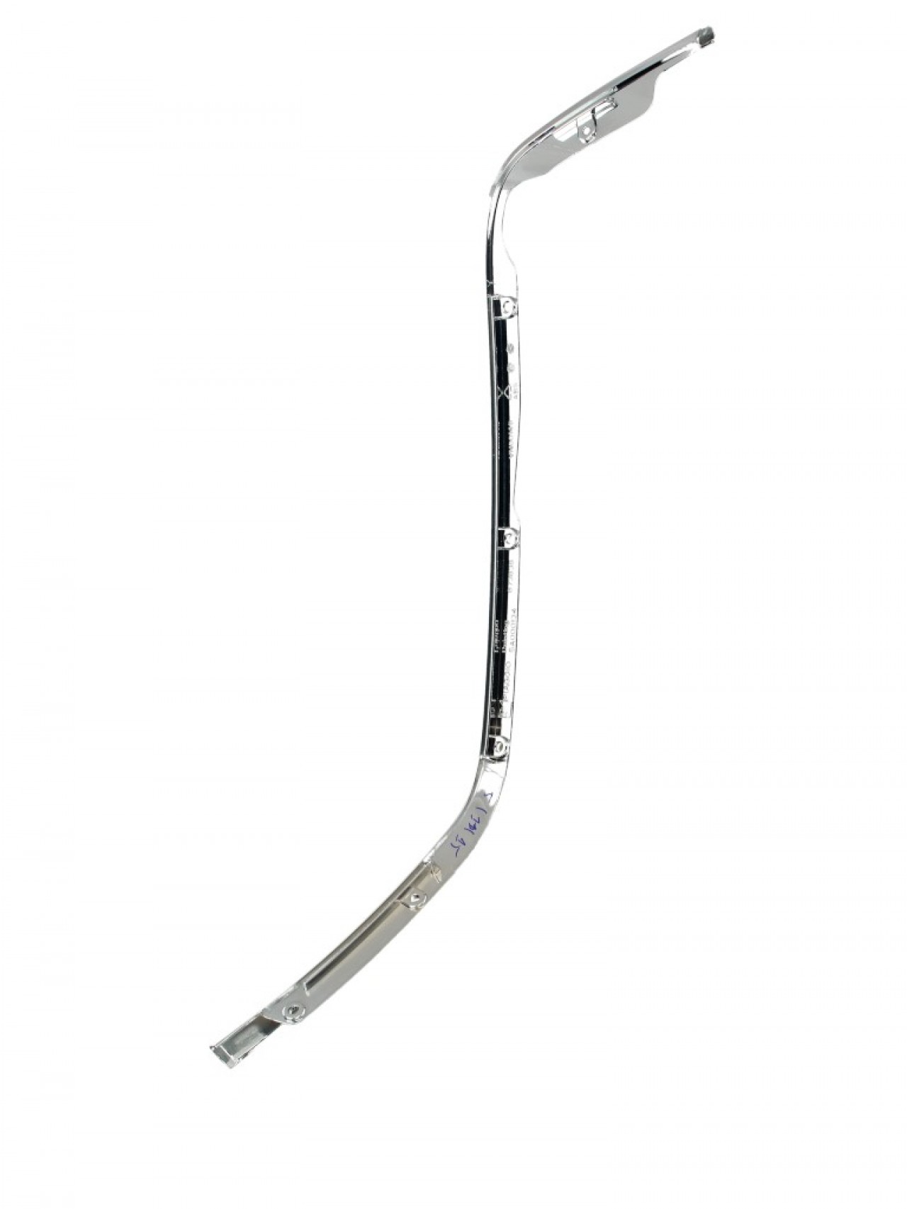 Mono slot buis beenschild chroom Piaggio voor Vespa Primavera/Sprint 50-150ccm