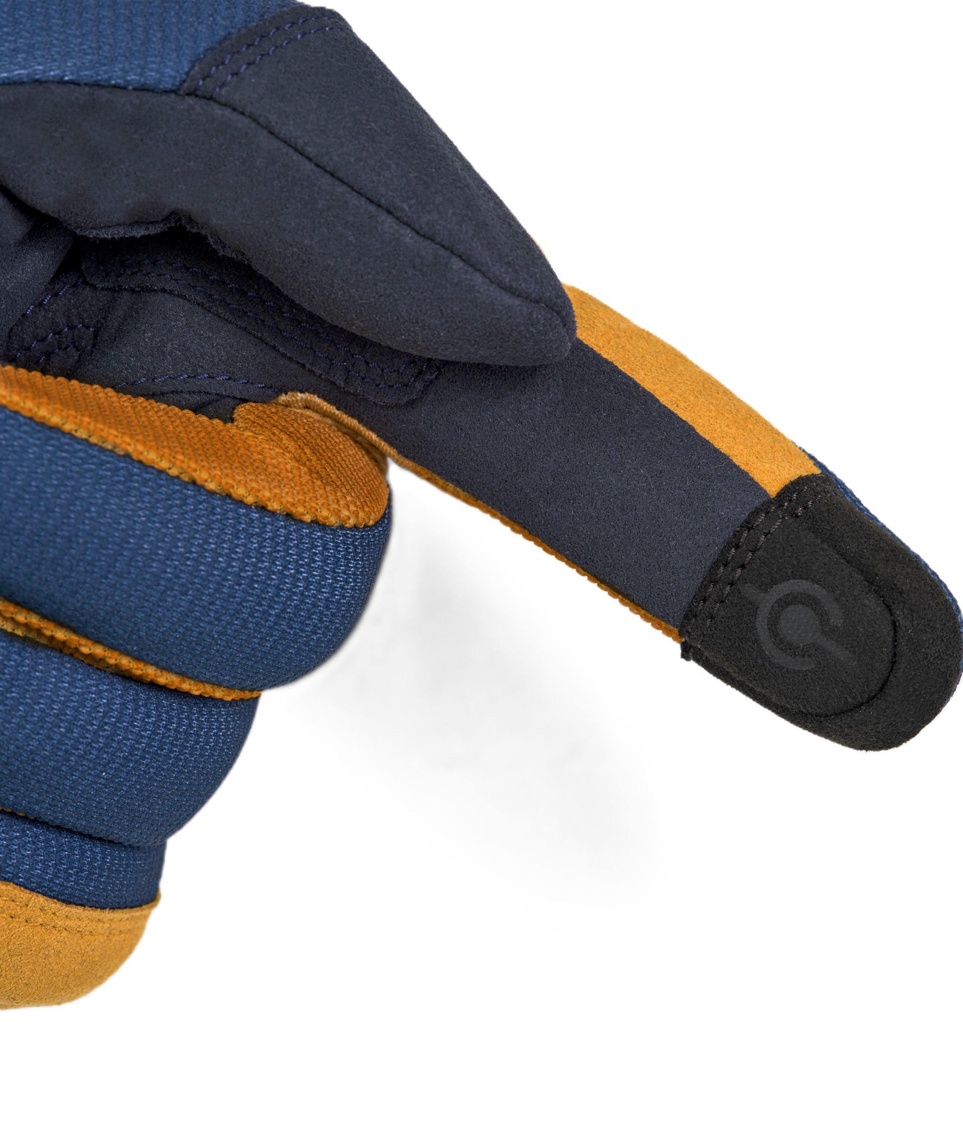 Vespa handschoenen Officina 8 blauw geel