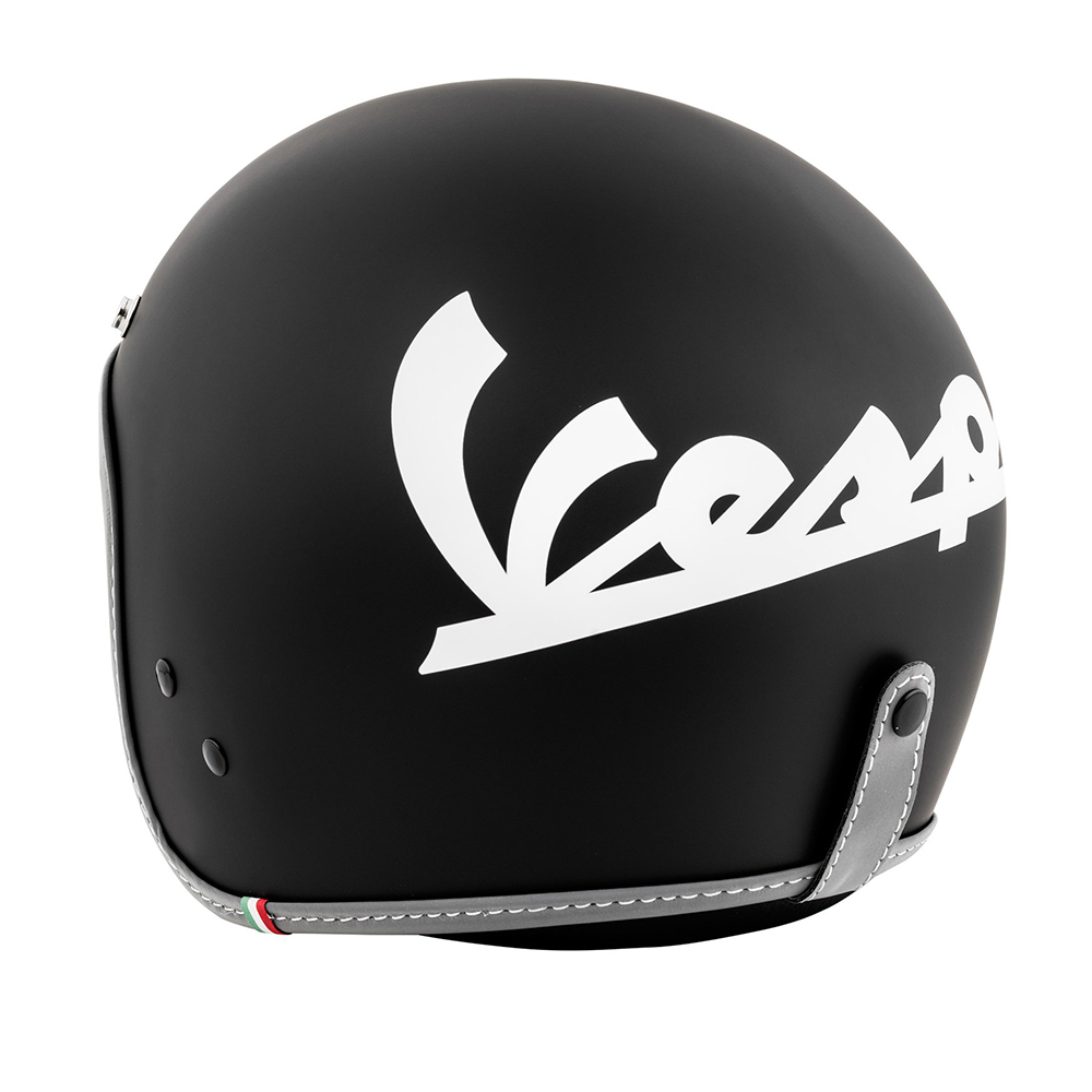 Vespa jethelm kleur zwart