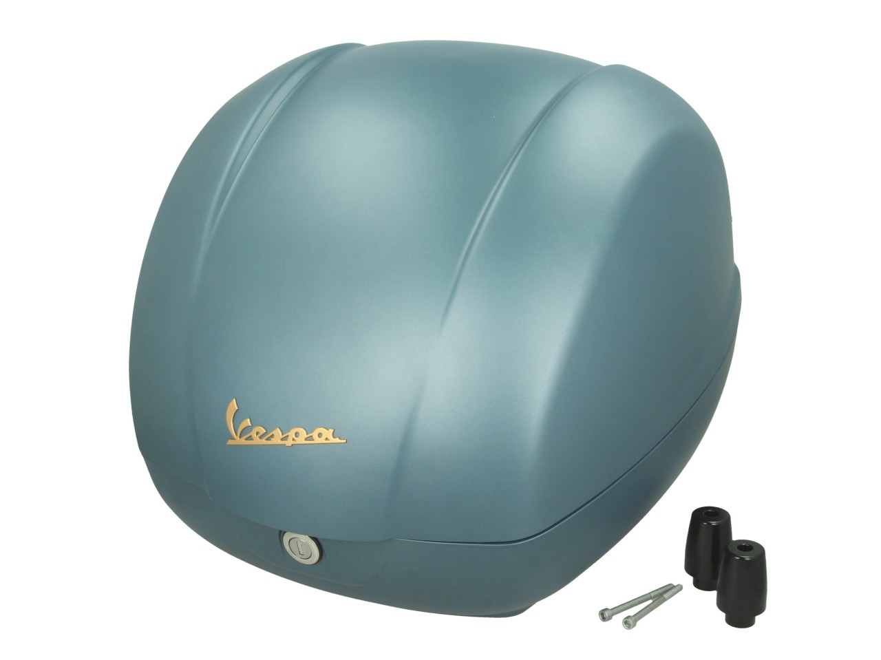 Vespa-topkoffer 36 l blauw zonder rugkussen Blue Officina 8 (D31)