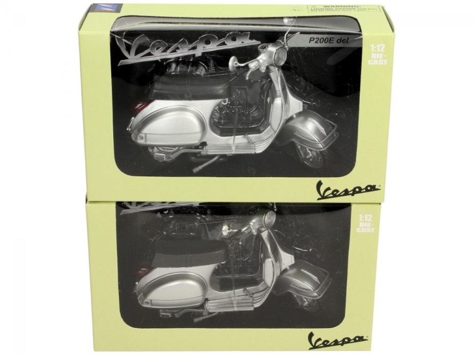 Vespa PX voertuig model 1:12 set 12 stuks