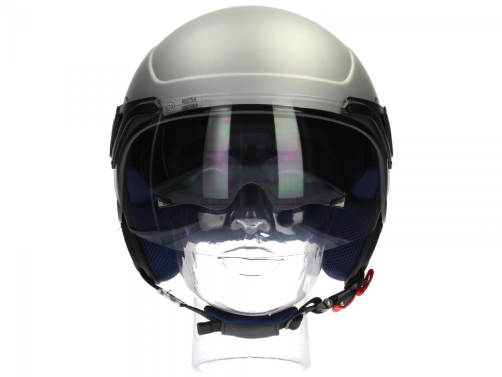 Piaggio PJ Jet helm grijs, mat