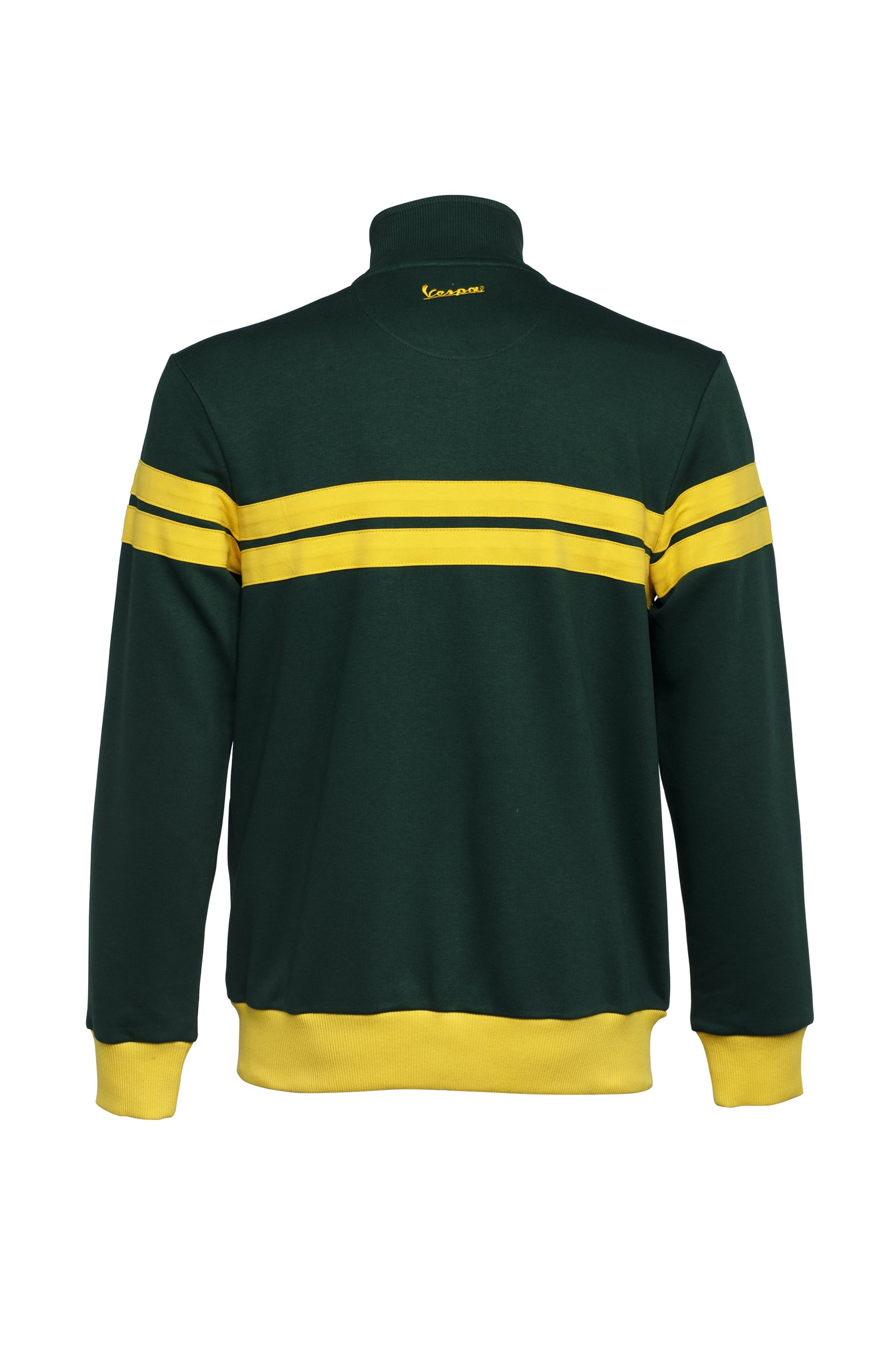 Vespa Sweatshirt Jasje, Racing Sixties 60s groen/geel