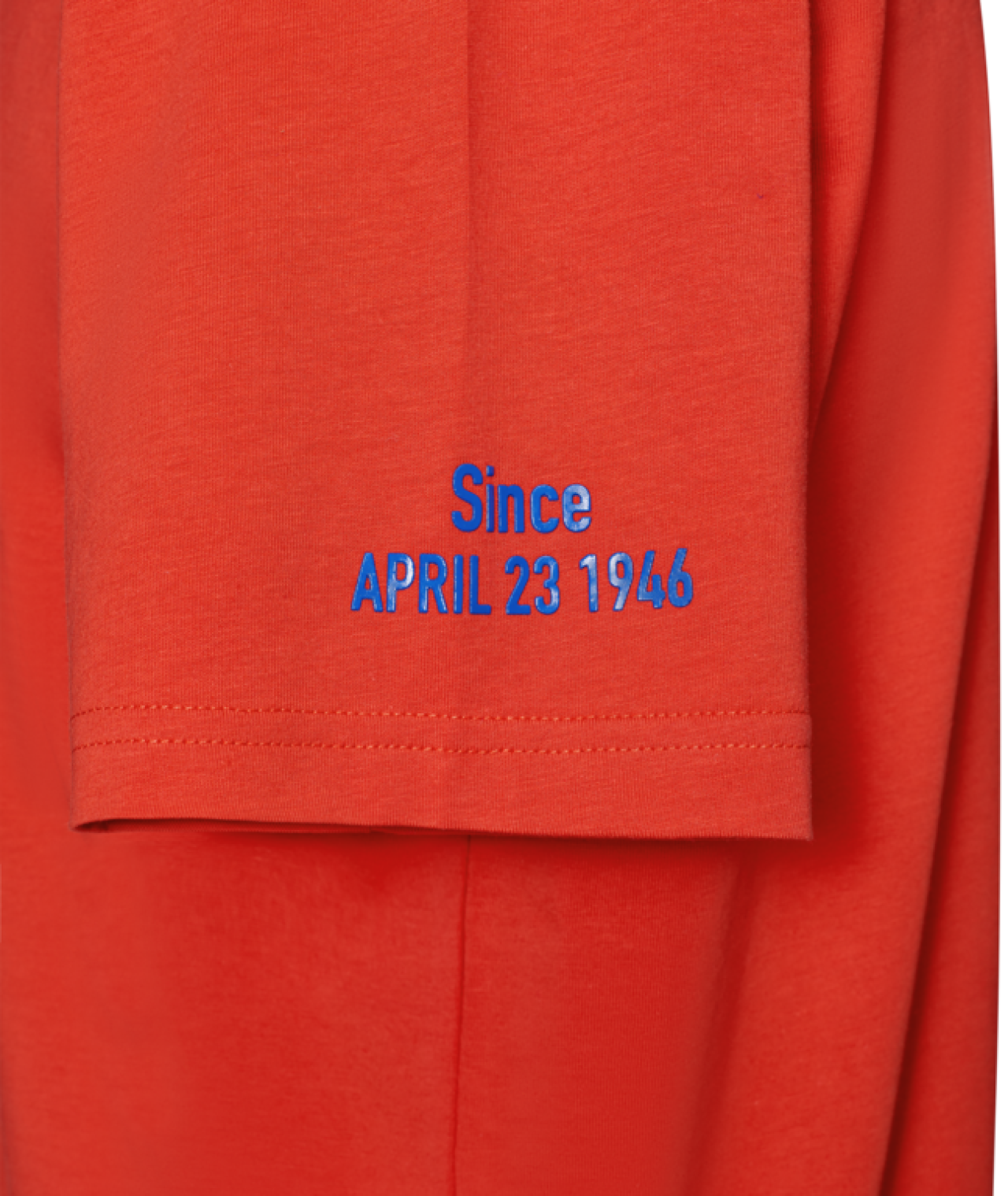 Vespa T-shirt Flame orange DEC-collectie
