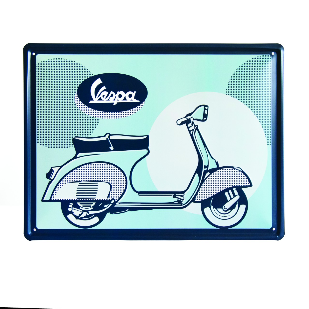 Vespa metalen bord