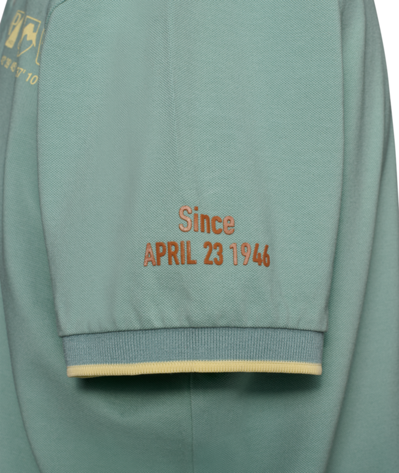 Vespa-poloshirt Origin groen DEC-collectie