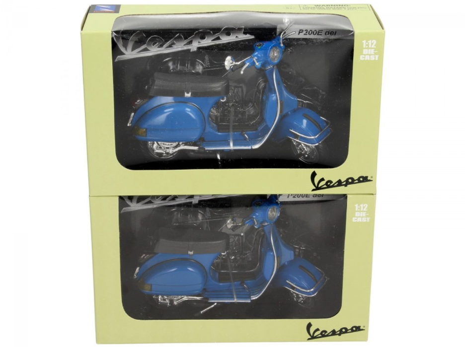 Vespa PX voertuig model 1:12 set 12 stuks
