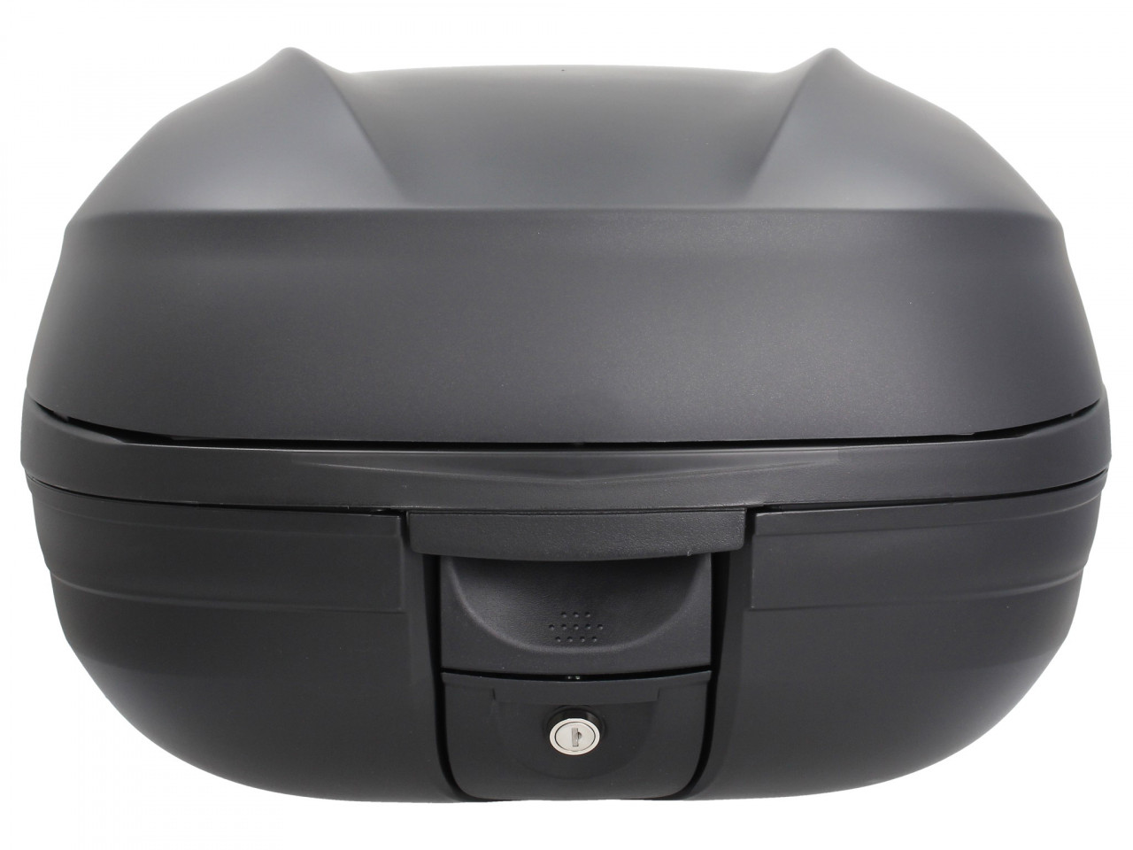 Topkoffer Kit (incl. montageplaat), 37 l, zwart mat voor Piaggio MP3 125 / 300 / Sport HPE
