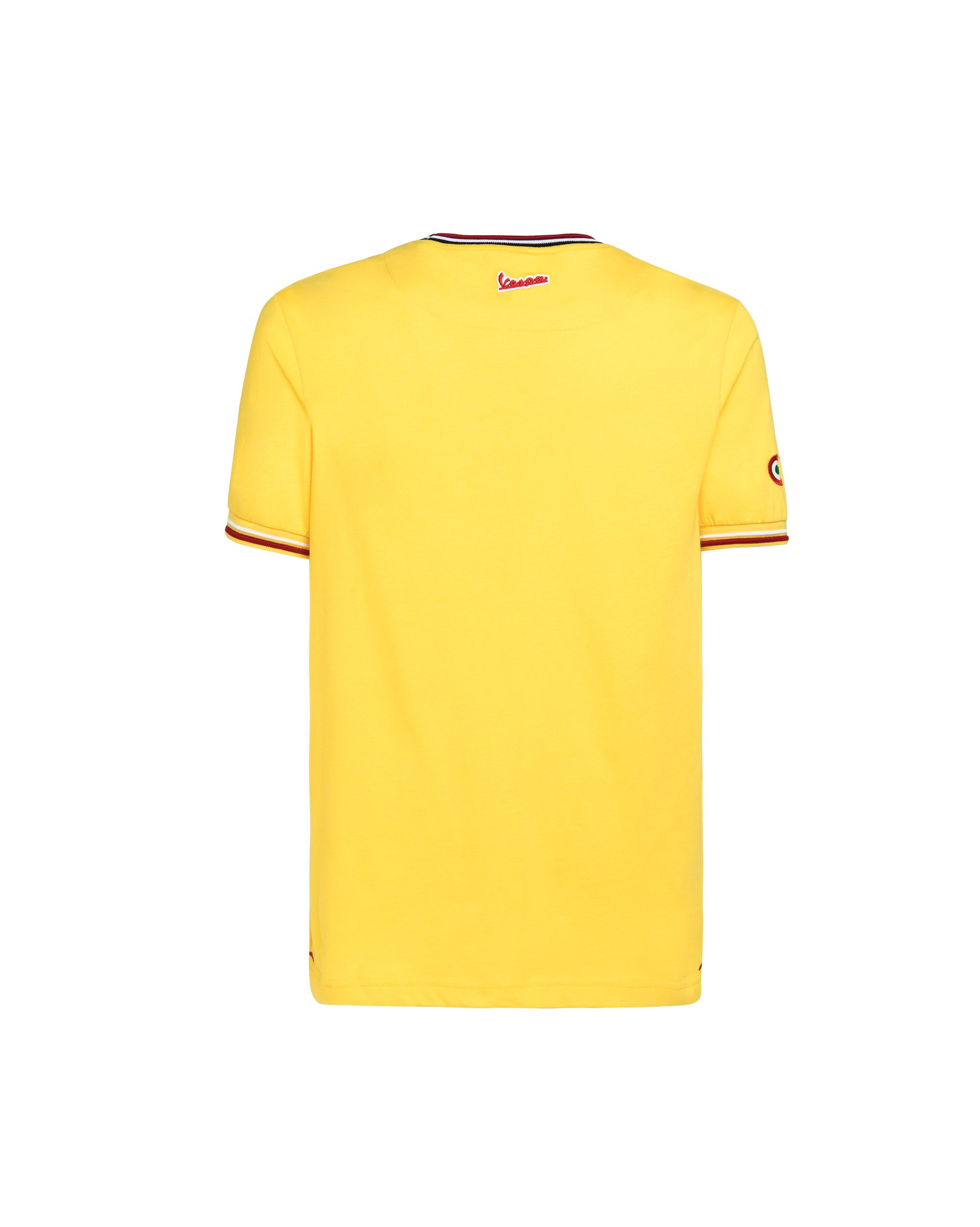 Vespa T-shirt Modernist Heren geel