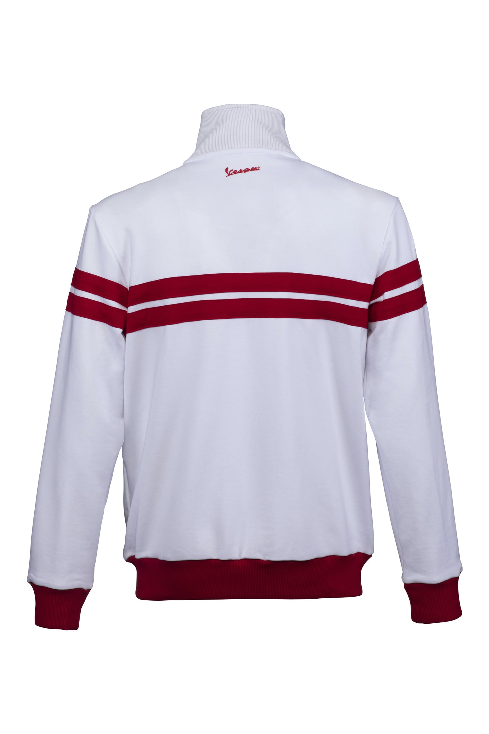 Vespa Sweatshirt Jas Racing Sixties wit / rood