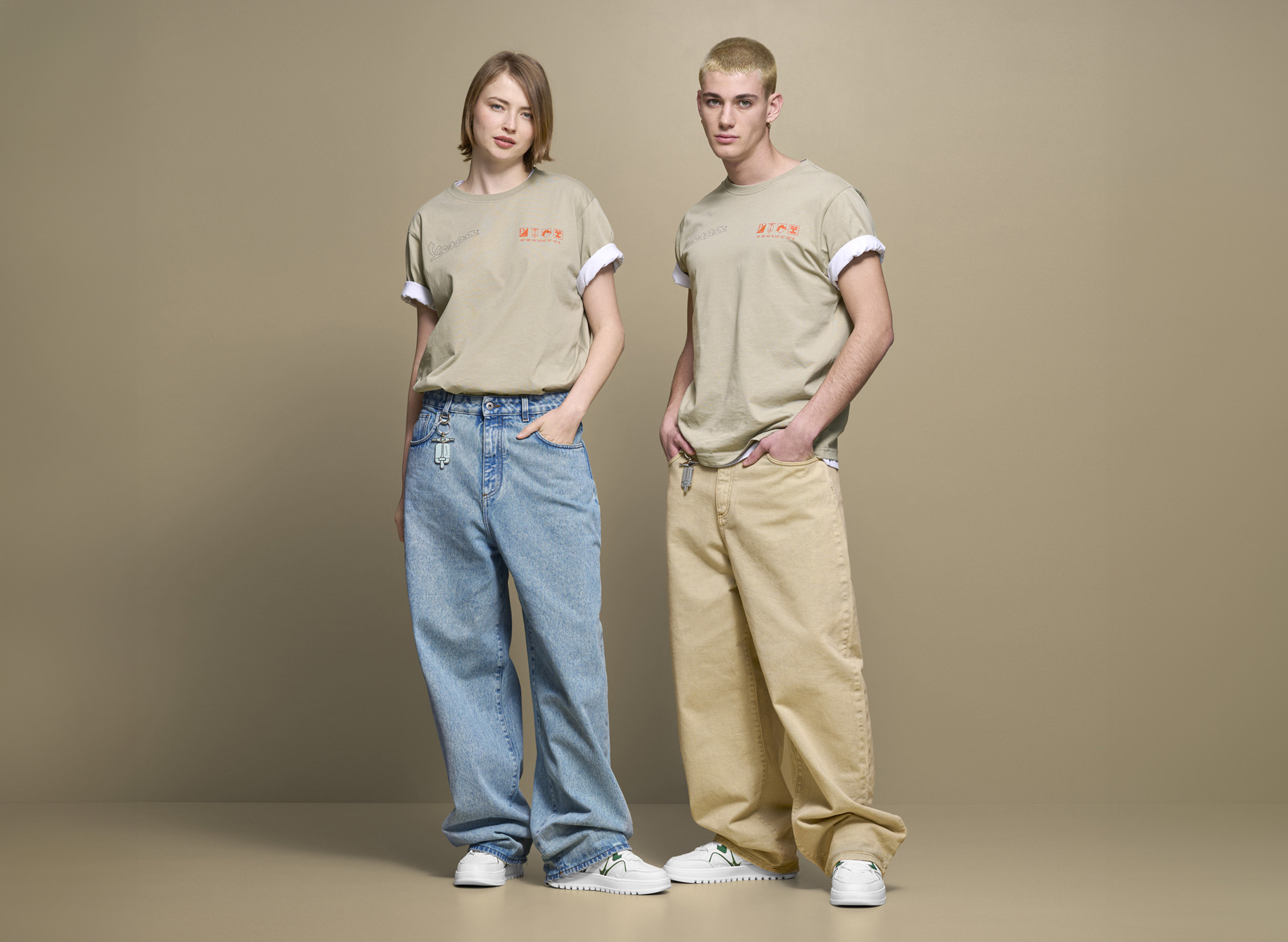 Vespa Jeans Nomad beige DEC collectie