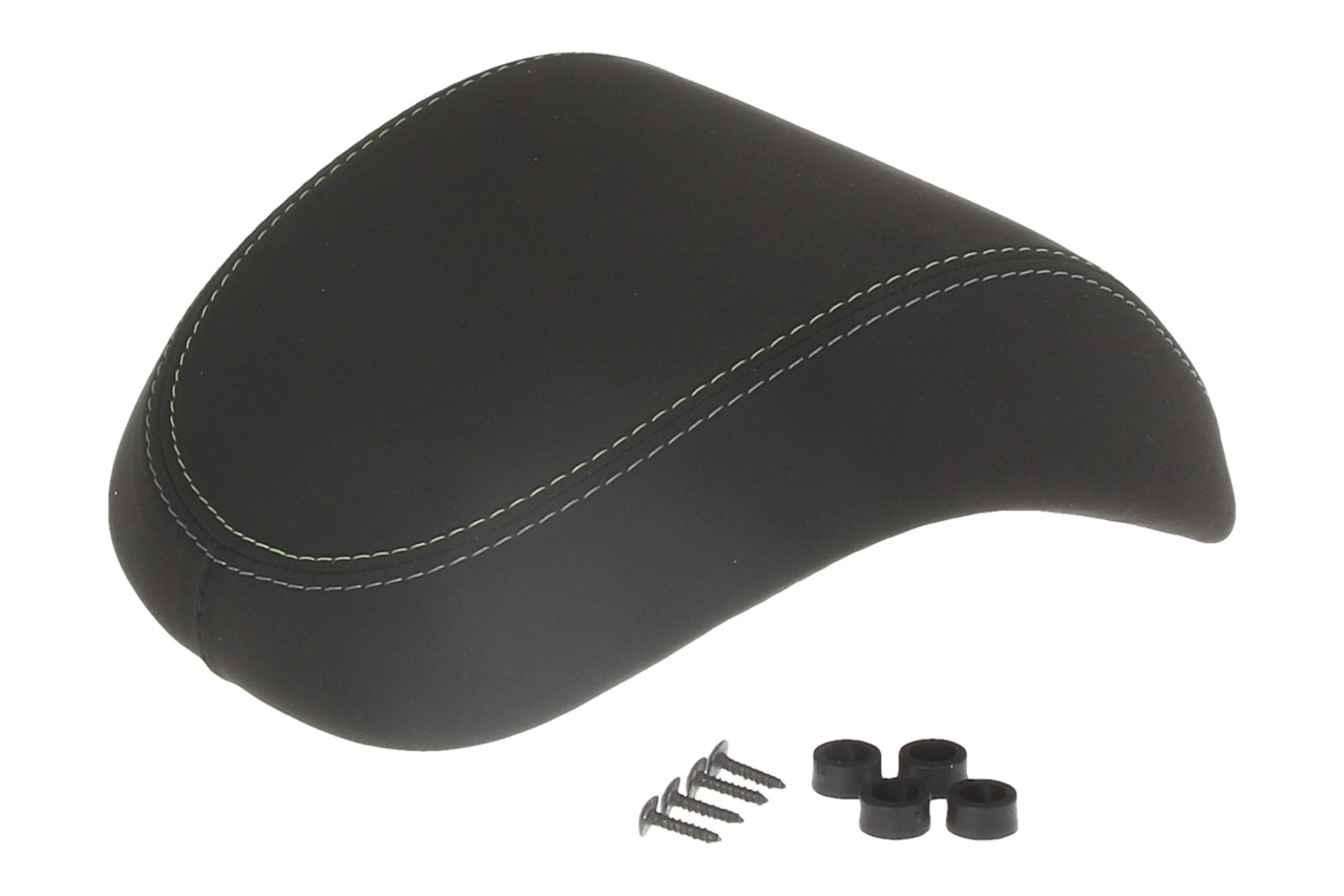 Topkofferset 32L diepblauw mat opaco (288/A), rugkussen zwart voor Vespa Primavera