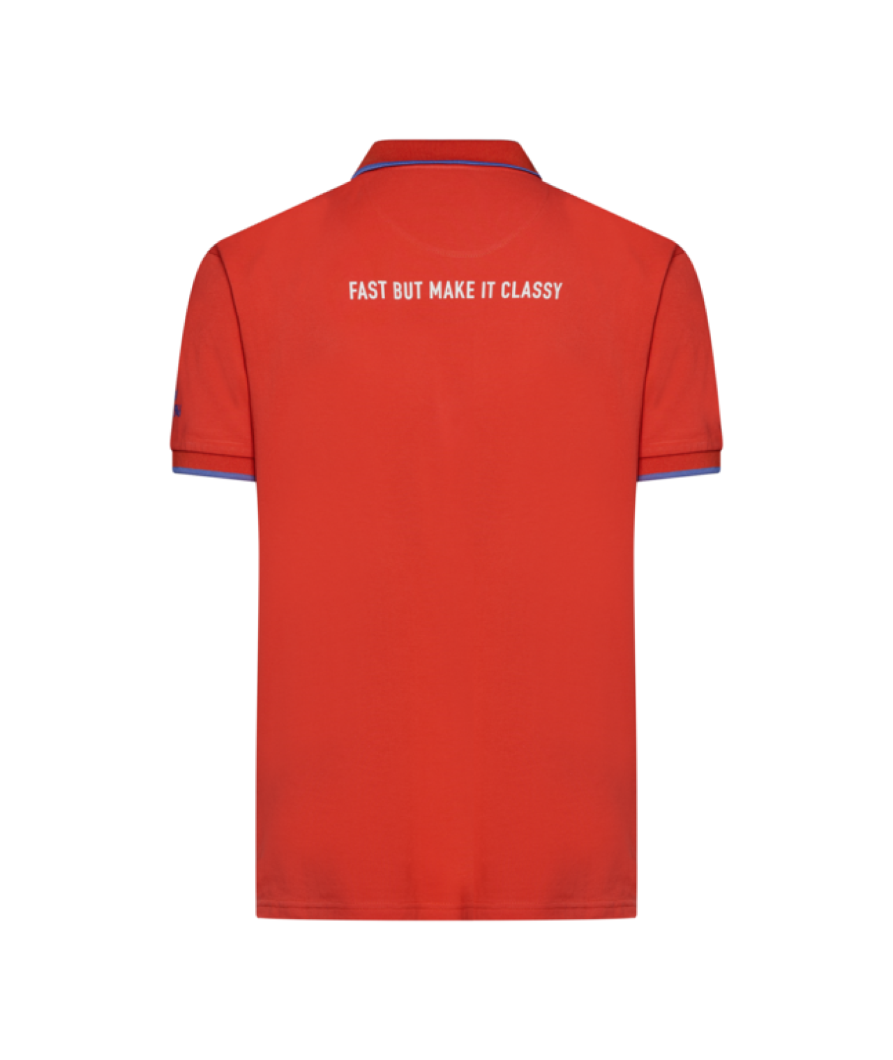 Vespa-poloshirt Flame orange DEC-collectie