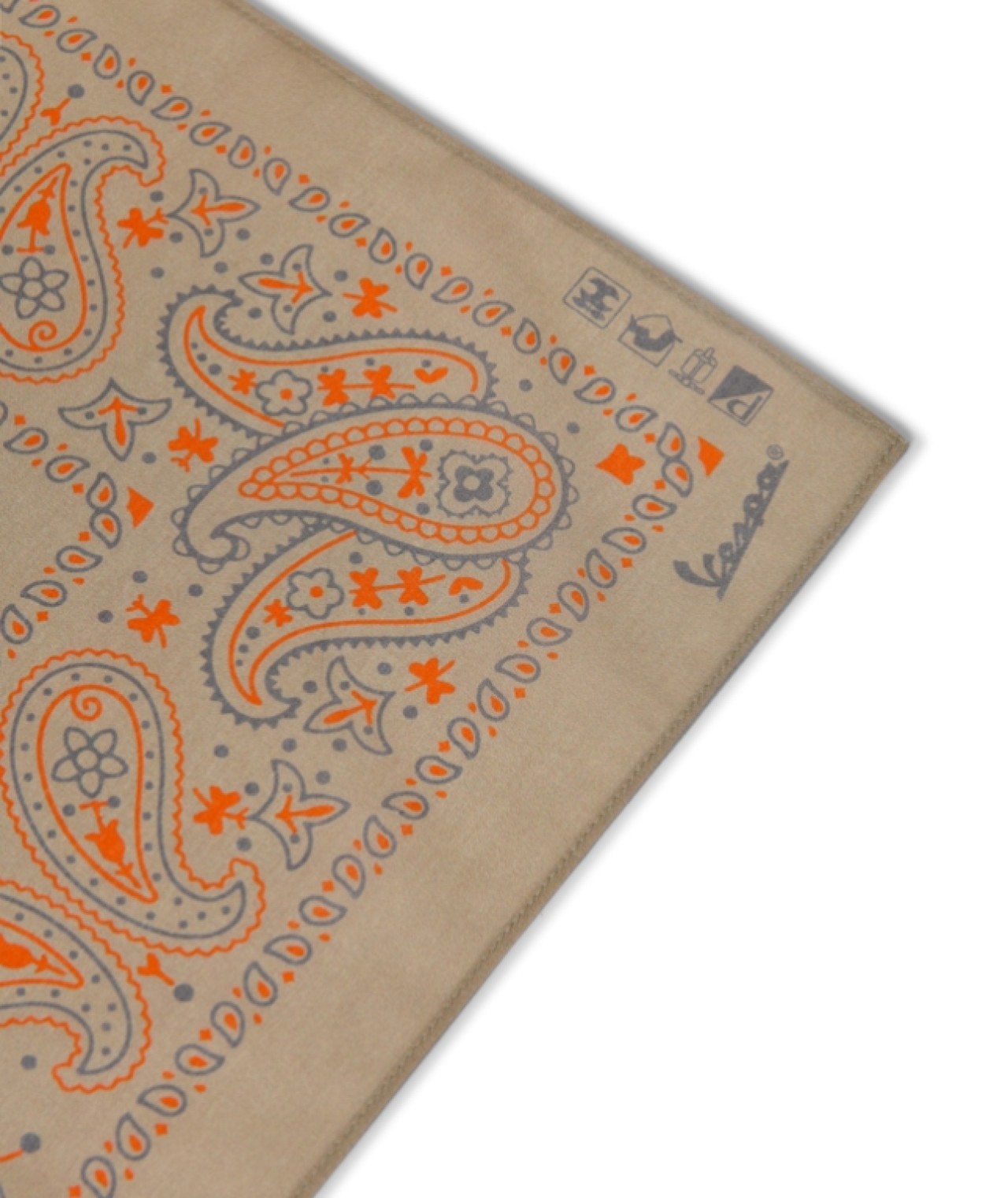 Vespa-bandana, beige, DEC-collectie