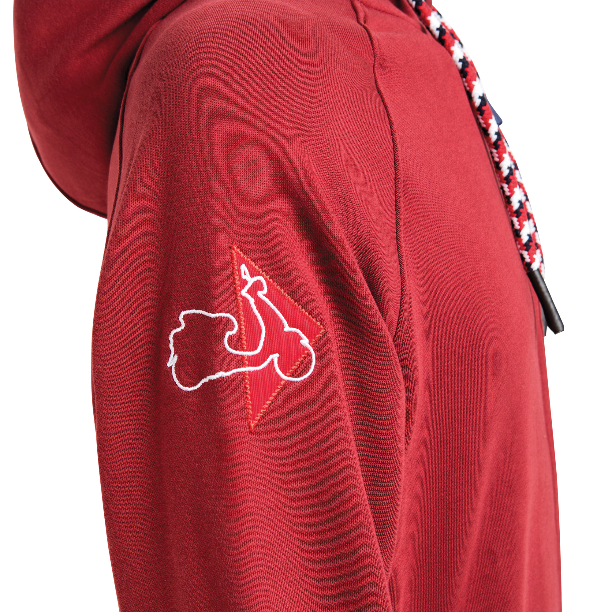 Vespa Sweat Shirt Modernist Katoenen Jas Heren Rood