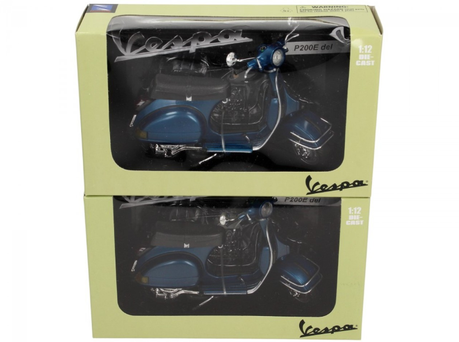 Vespa PX voertuig model 1:12 set 12 stuks