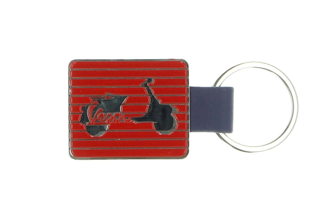 Vespa sleutelhanger, Vespa Servizio rood