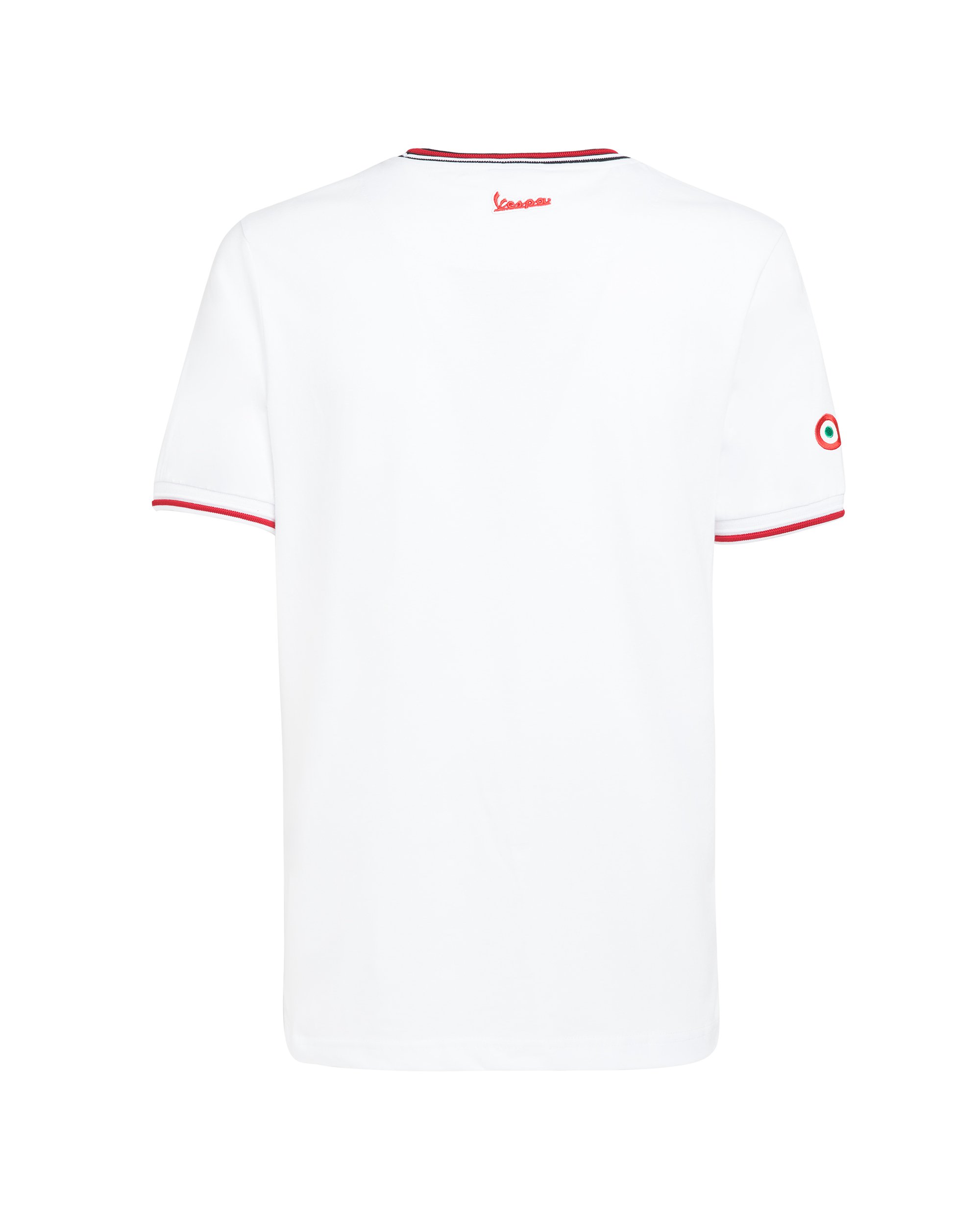 Vespa T-shirt Modernist Heren Wit