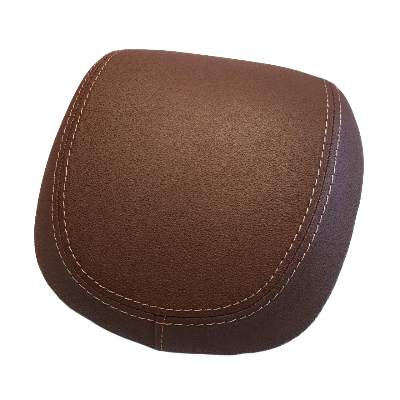 Topcase Kit 32L metallic grijs lucido, rugkussen donkerbruin, bagagerek chroom voor Primavera