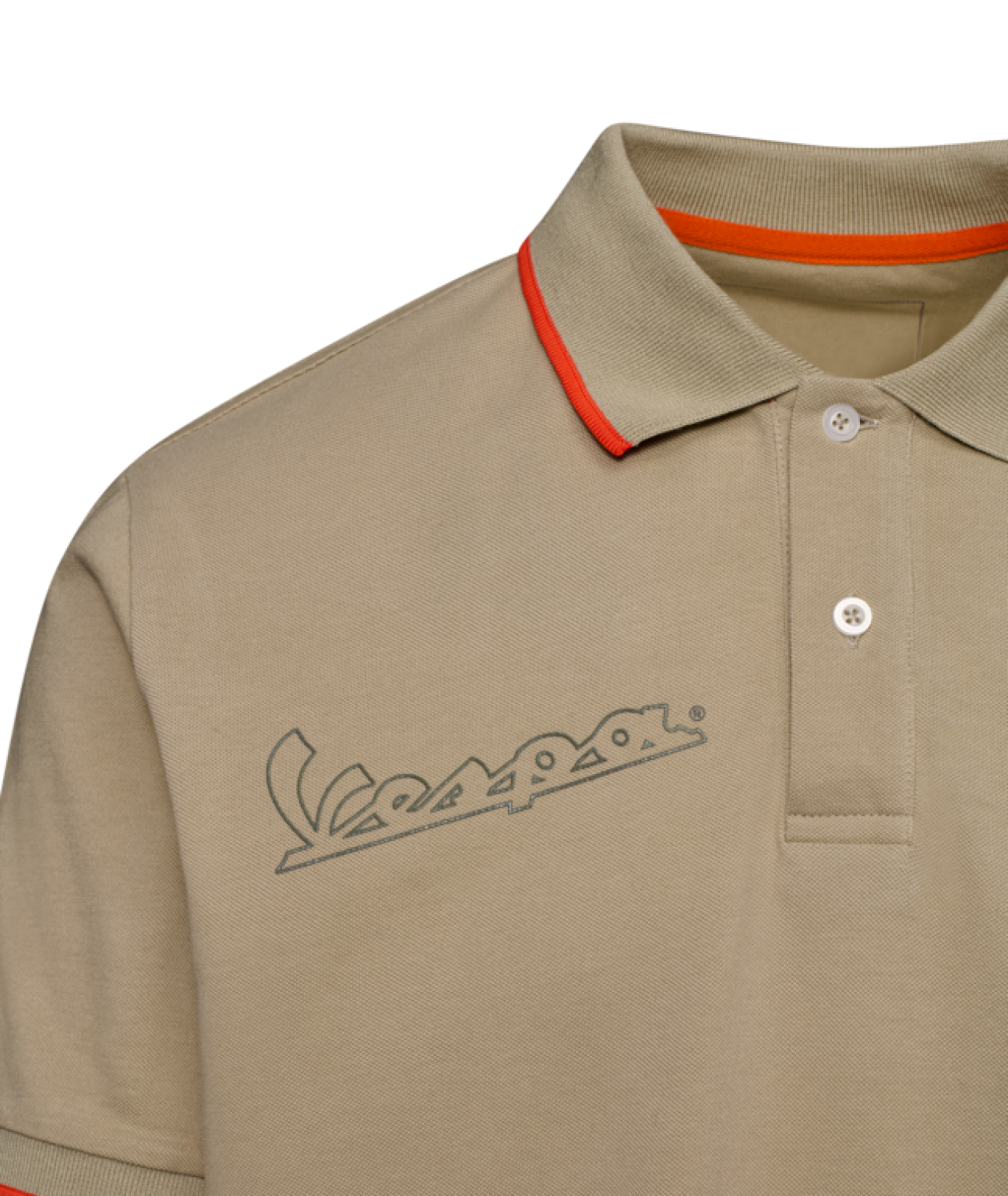 Vespa Polo-shirt Nomad beige DEC-collectie