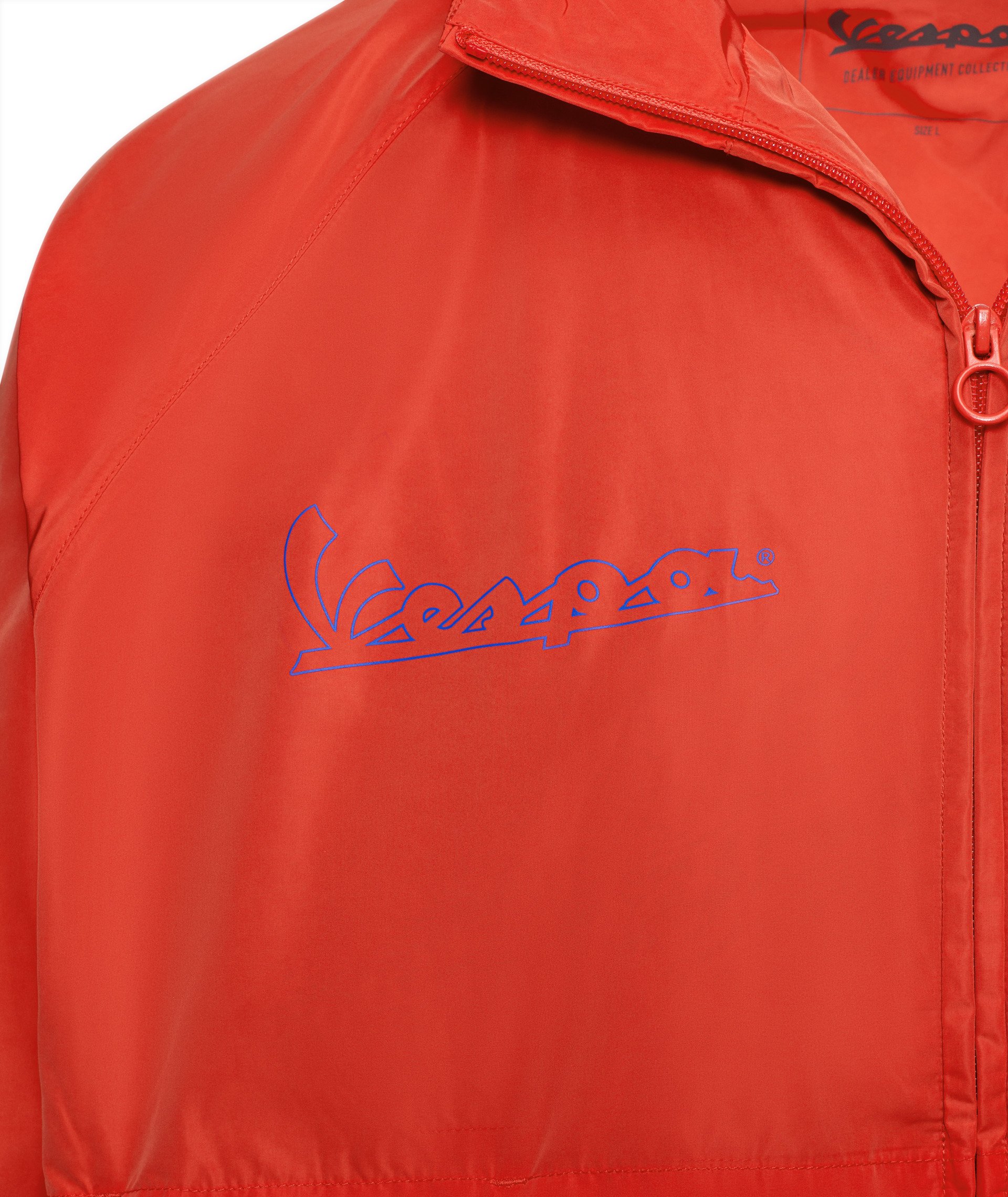 Vespa windjack Flame orange DEC-collectie