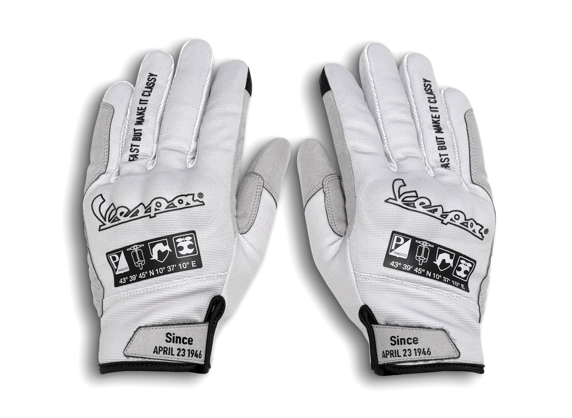 Vespa handschoenen grijs DEC