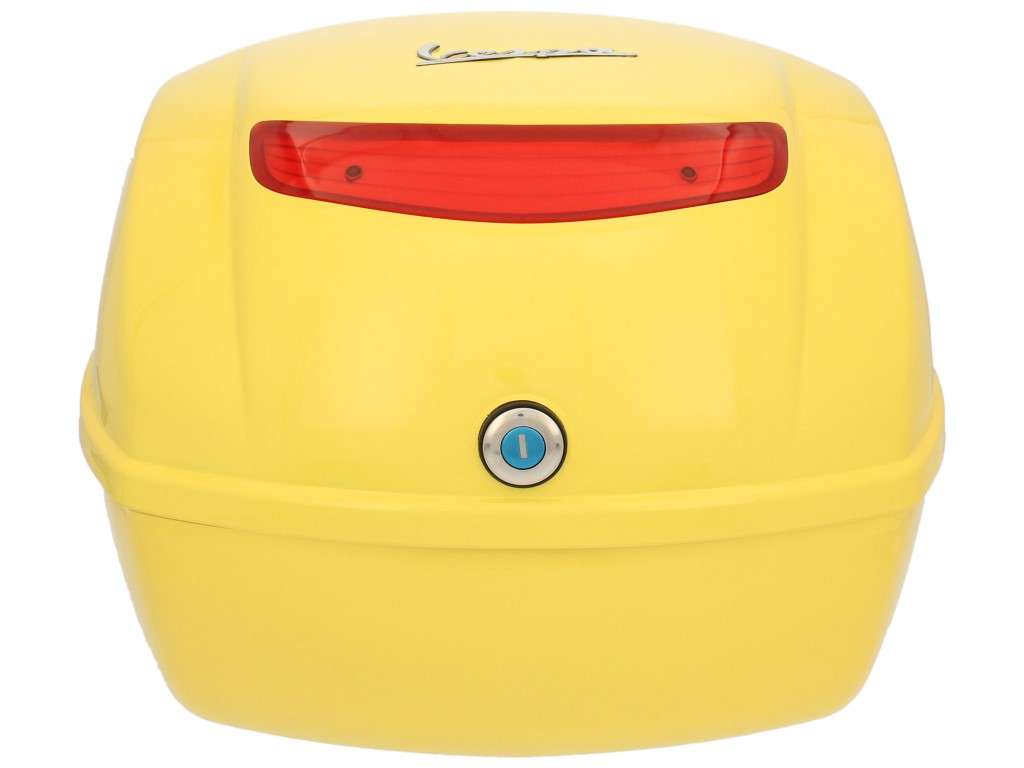 Originele topkoffer voor Vespa LX / S - geel 928/A