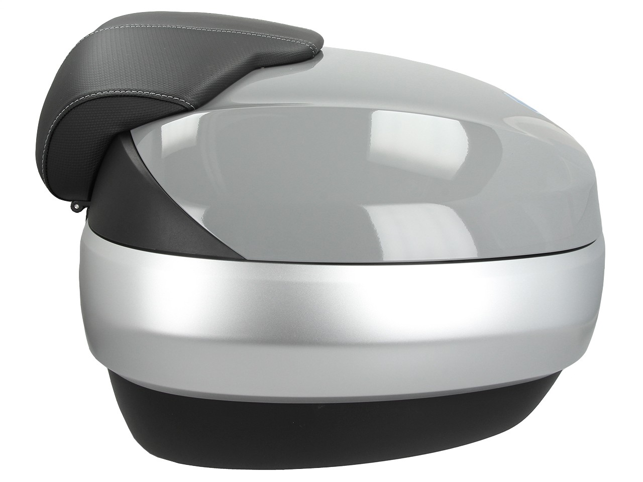 Topkoffer 50 l, zilver (grigio Mouse 715/C) voor Piaggio MP3 400 / 500 HPE 2020-2021
