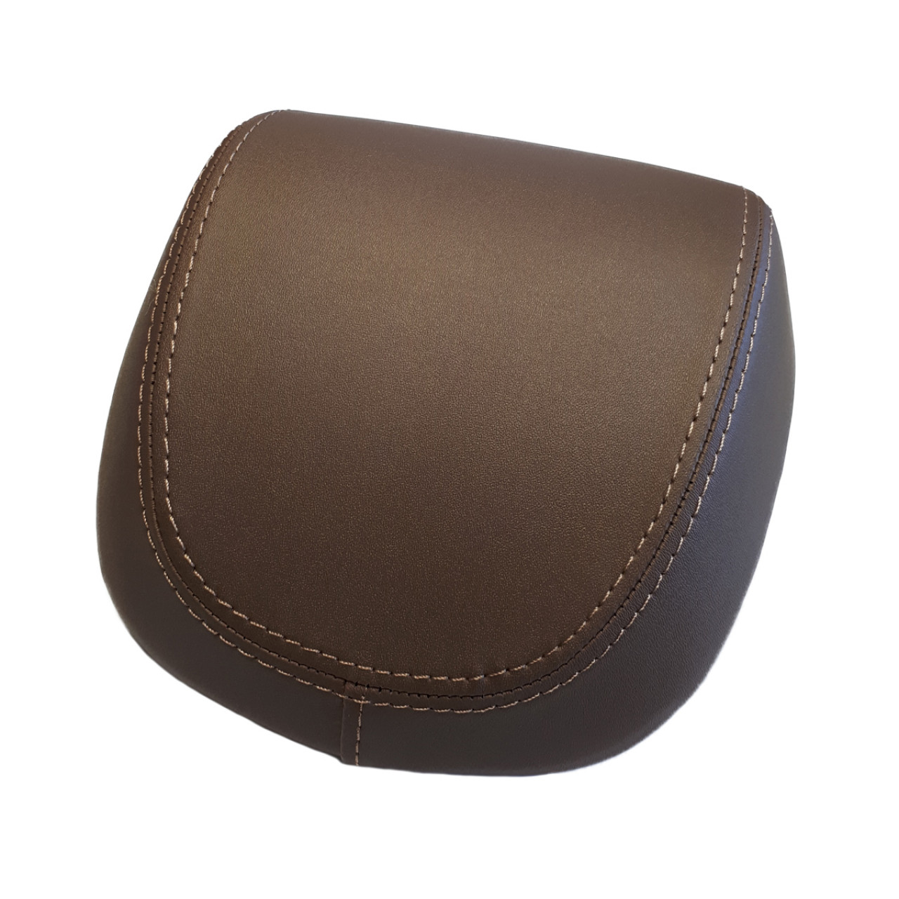 Topkofferset 32L blauw (261/A), rugkussen bruin voor Vespa Sprint / Primavera