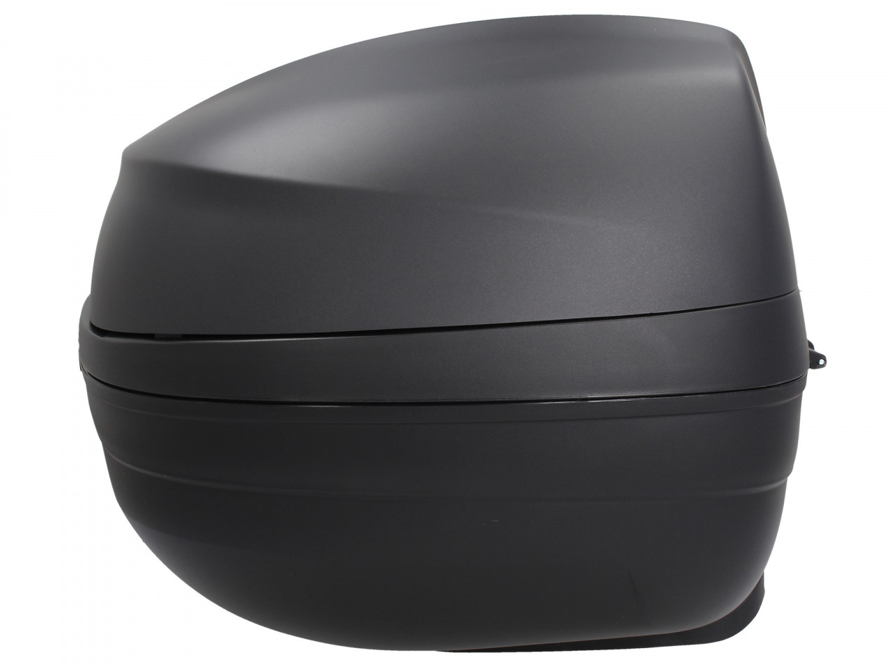 Topkoffer Kit (incl. montageplaat), 37 l, zwart mat voor Piaggio MP3 125 / 300 / Sport HPE