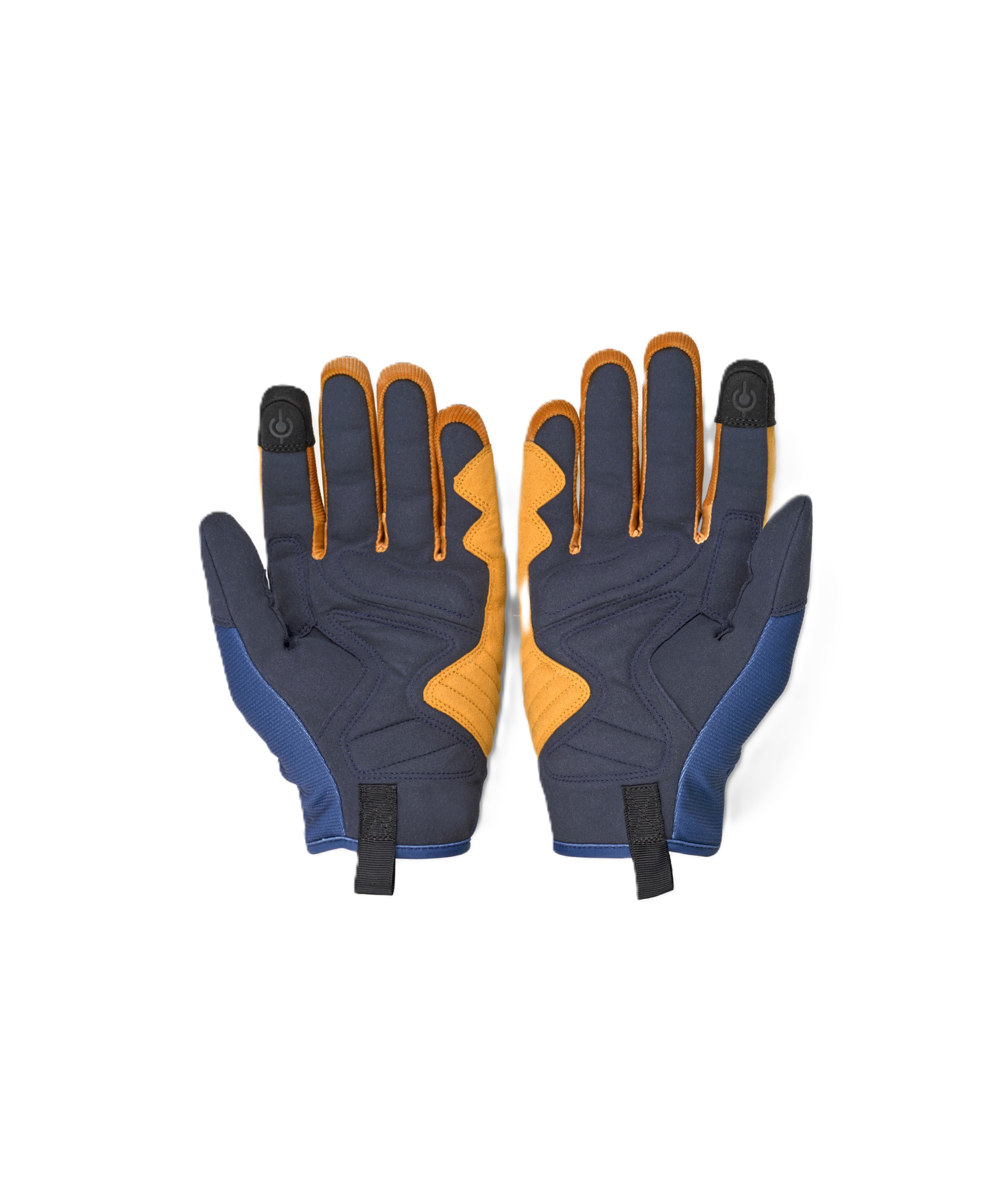 Vespa handschoenen Officina 8 blauw geel