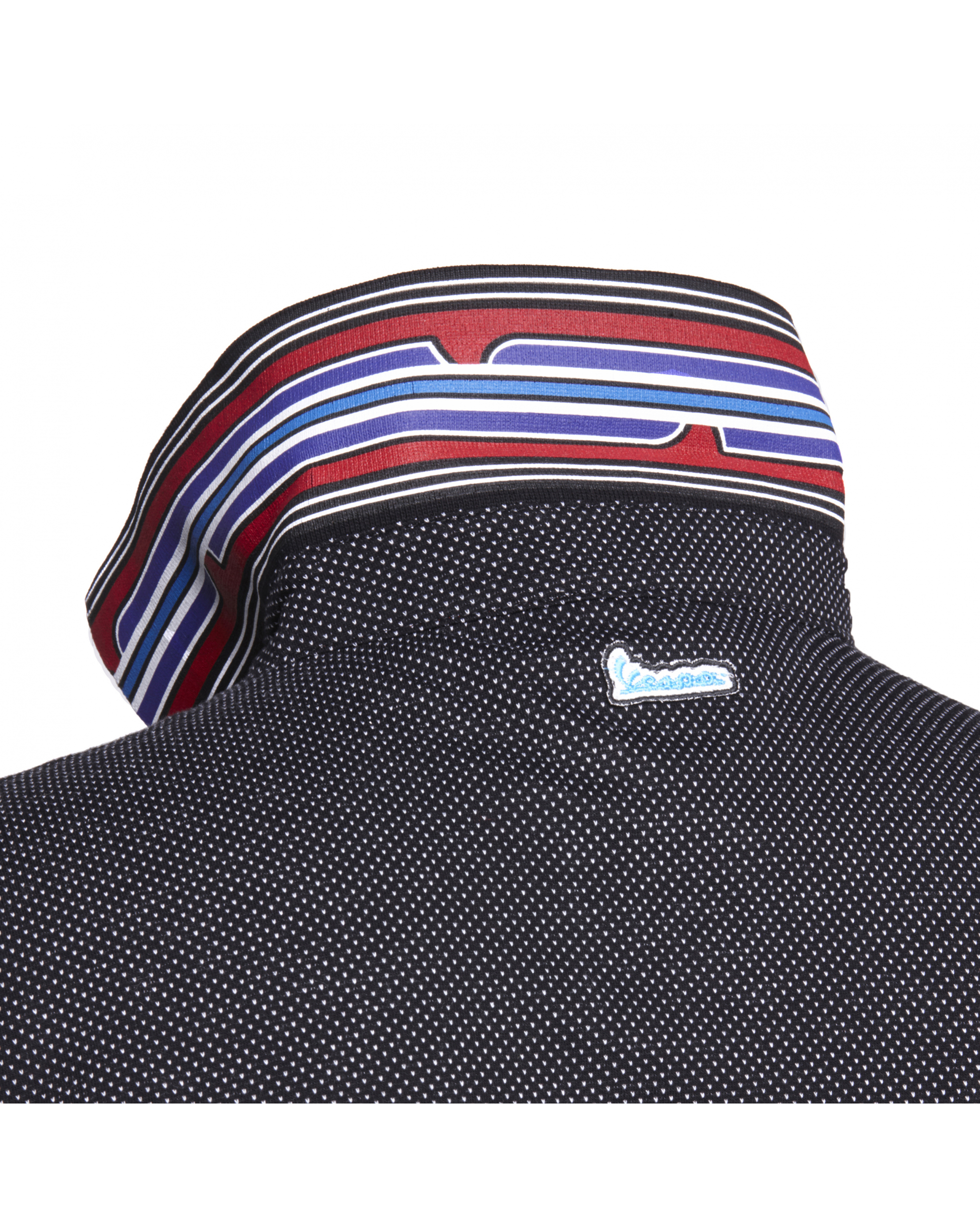 Vespa Polo Shirt V-Stripes Heren