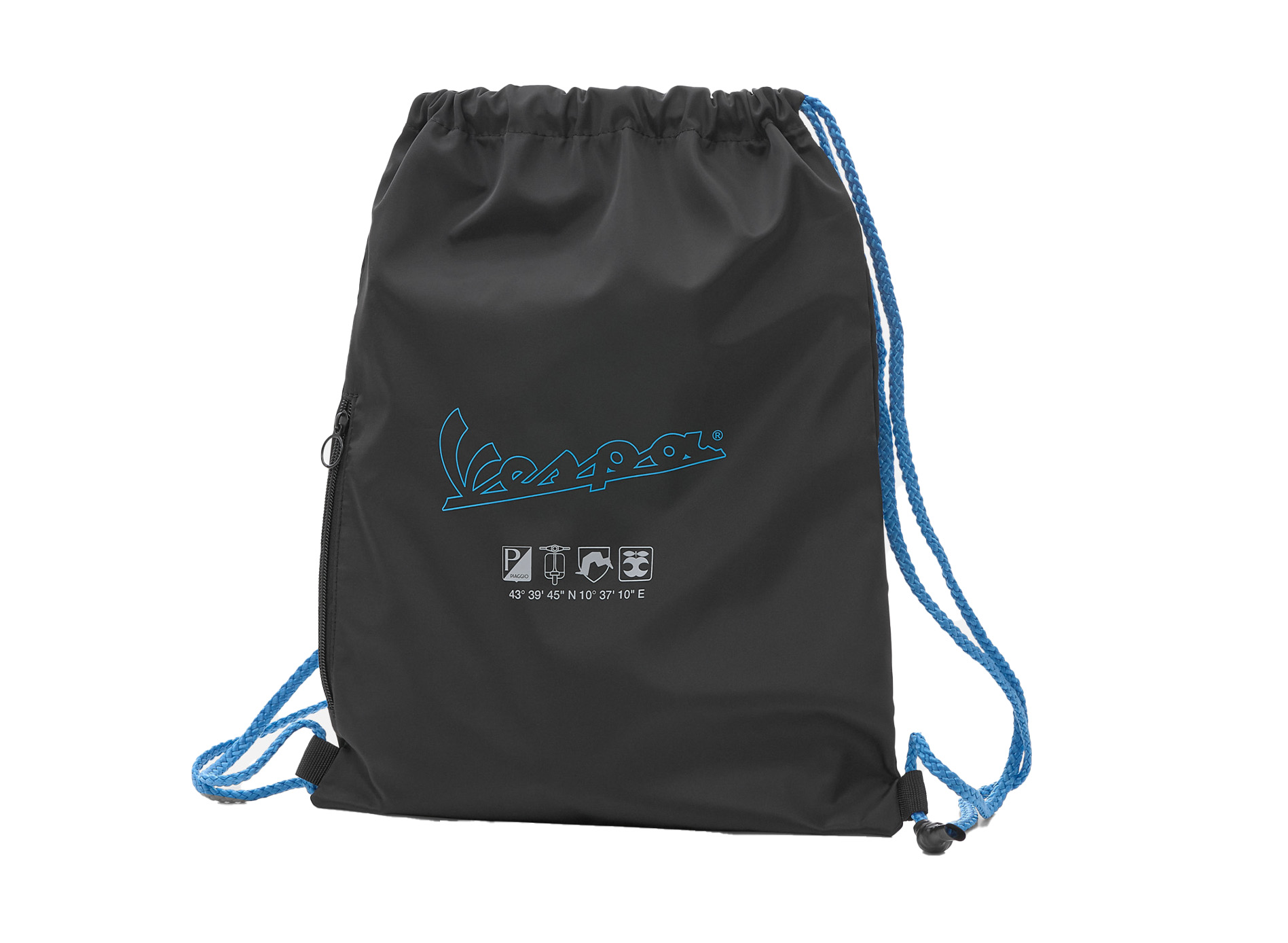 Vespa rugzak zwart blauw DEC collectie