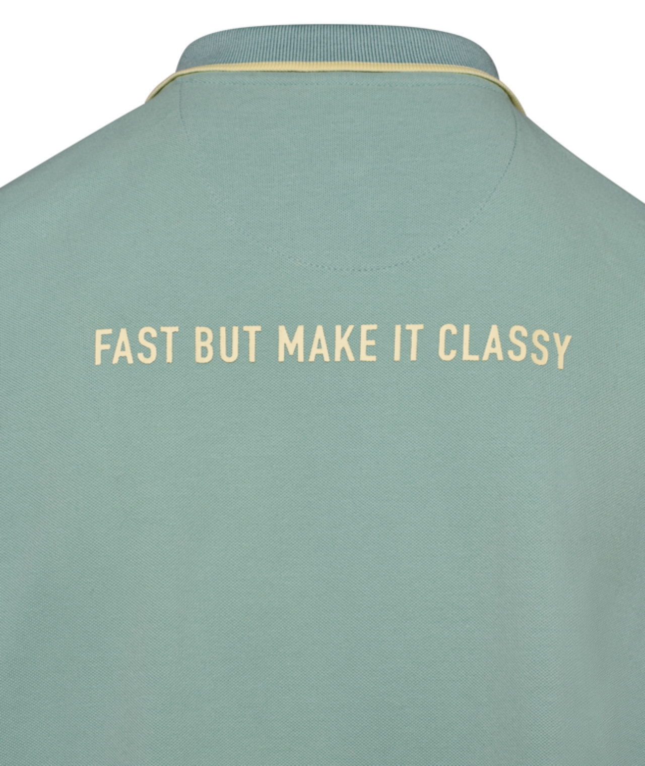 Vespa-poloshirt Origin groen DEC-collectie