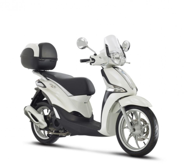 Sport voorruit compleet, transparant voor Liberty Original Piaggio