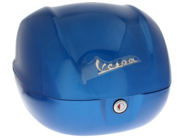 Originele topkoffer voor Vespa Sprint blauw 261/A