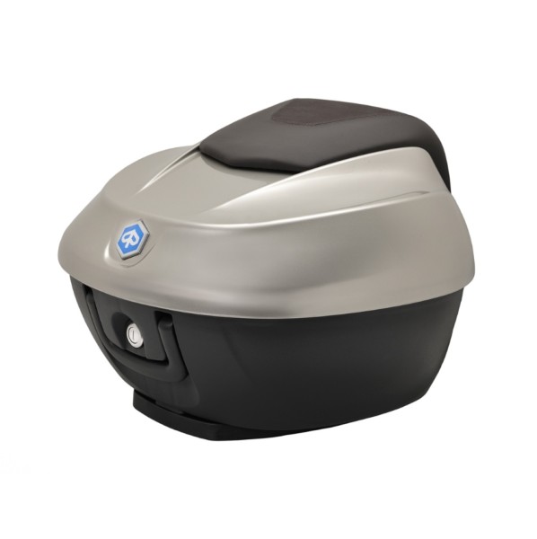 Topkoffer Kit 36 l. Grijze Wolk G04 Origineel Piaggio voor Beverly HPE (incl. montageplaat)