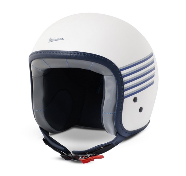 Vespa Grafische Helm wit