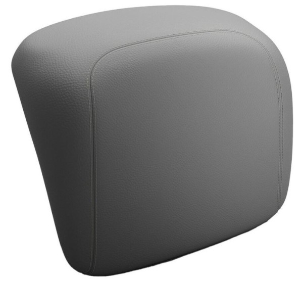 Originele rugleuning voor Vespa GTS/GTV topkoffer - grijs, grijs stiksel