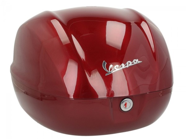 Vespa-topkoffer 32 l, glanzend rood 880/A, zonder rugleuning
