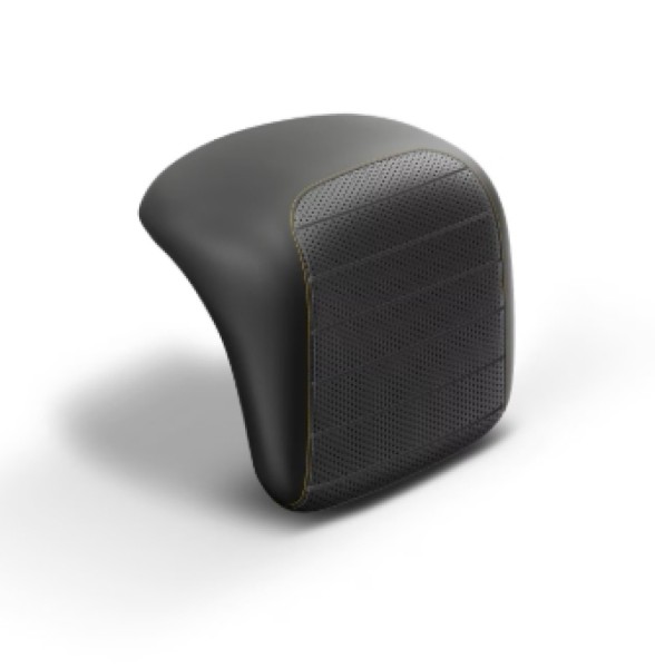 Zwarte rugleuning voor topkoffer Vespa GTV Officina 8