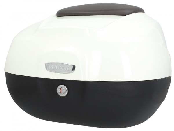 Topkoffer 37 l met rugleuning, bruin, voor Piaggio Medley 125/150 (20-24) - montebianco 544