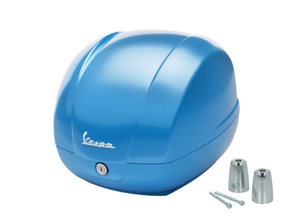 Originele topkoffer 36 l lichtblauw A19 voor Vespa GTS 125/310 en GTV 310