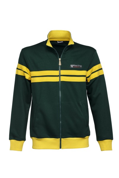 Vespa Sweatshirt Jasje, Racing Sixties 60s groen/geel