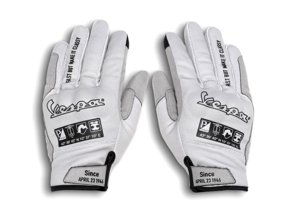 Vespa handschoenen grijs DEC